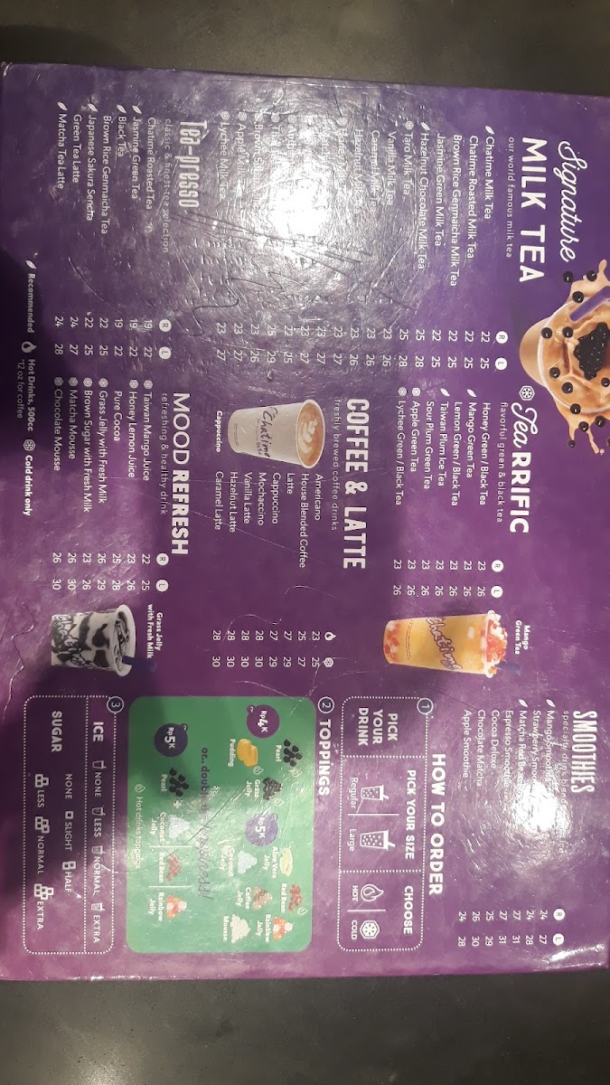 Chatime - Caman Bekasi Photo Menu 4