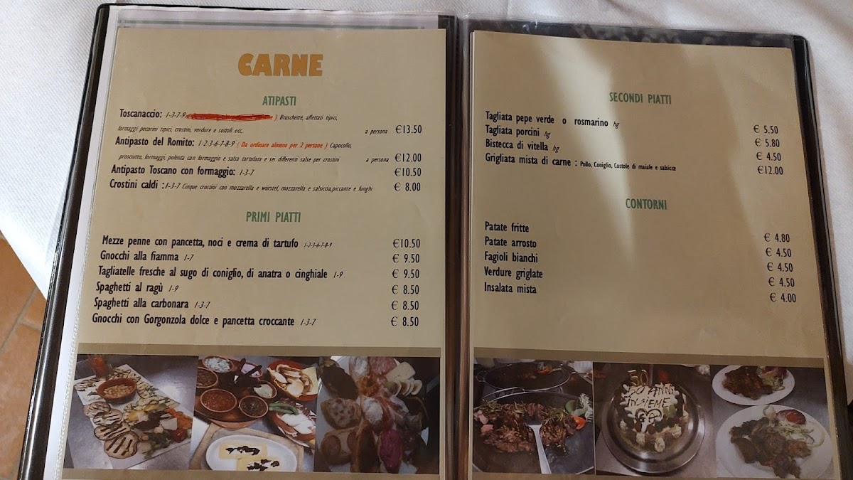 Ristorante Pizzeria Il Romito Photo Menu 1