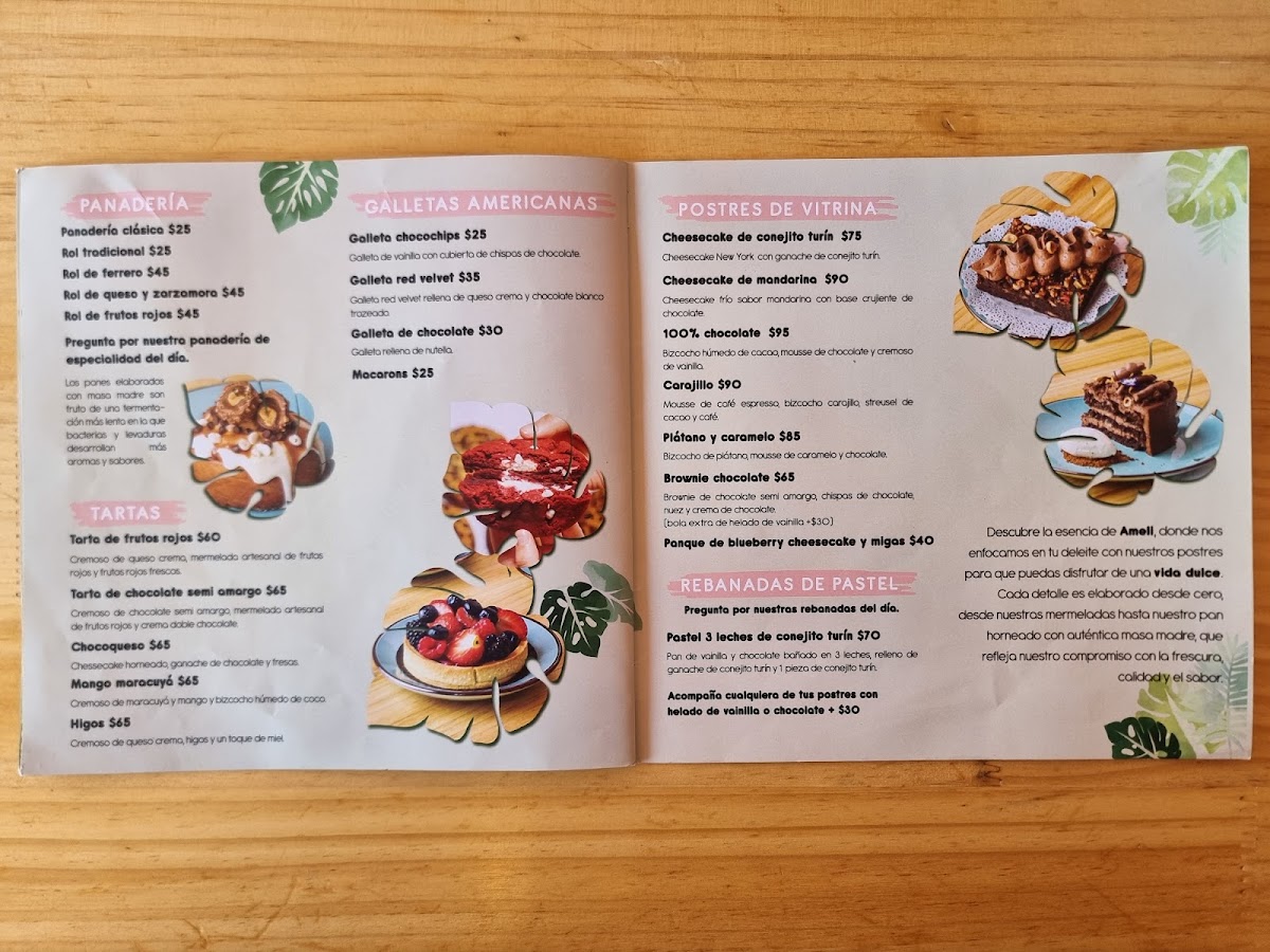 AmeliCafeteriayReposteria Photo Menu 1