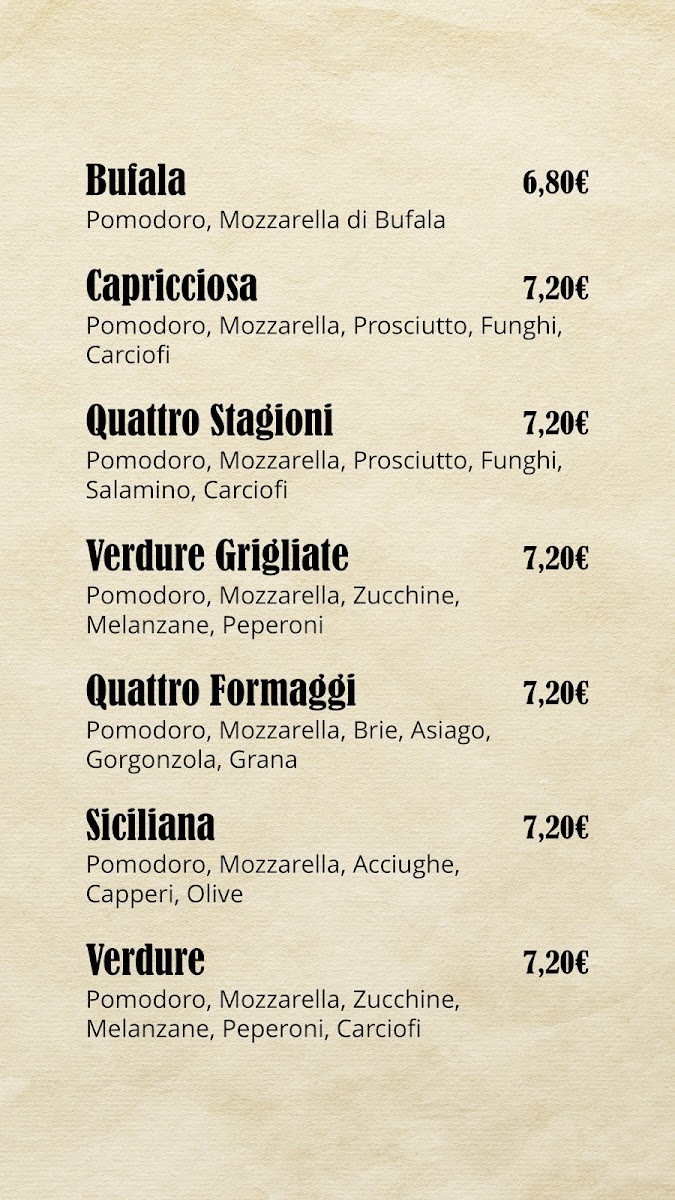 Licia Pizzeria Da Asporto Photo Menu 5