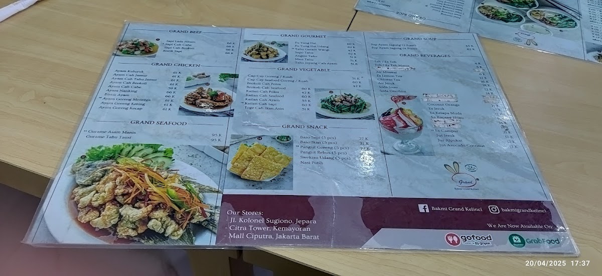 Bakmi Grand Kelinci Jepara Photo Menu 1
