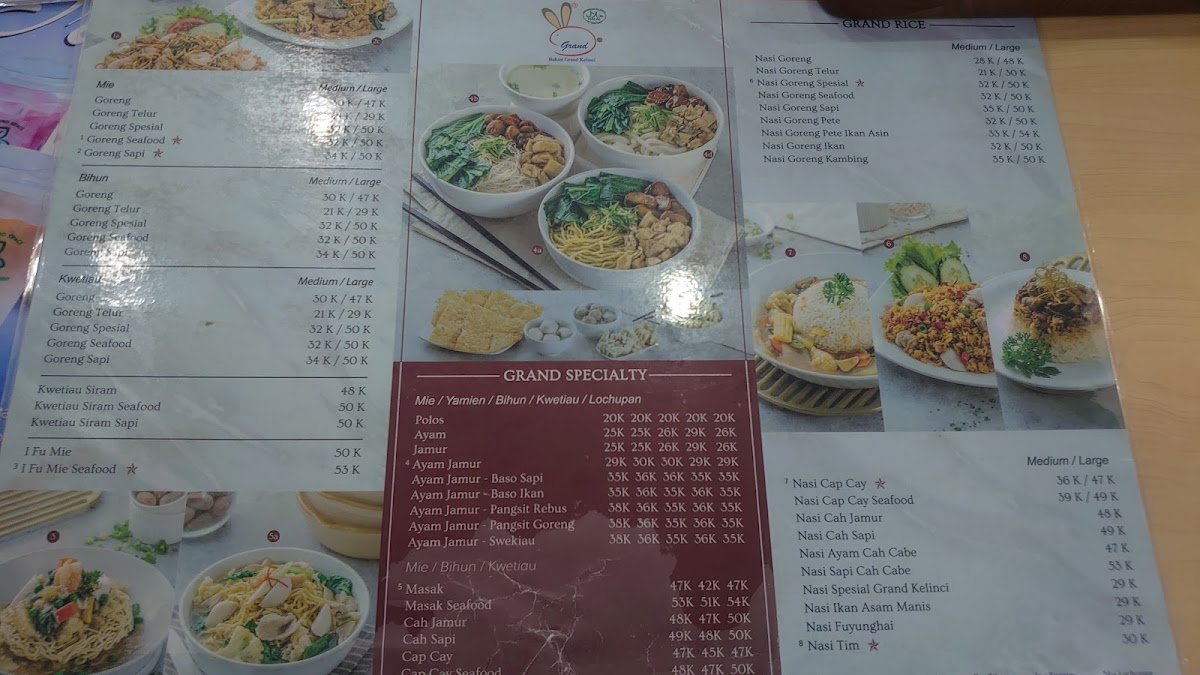 Bakmi Grand Kelinci Jepara Photo Menu 3