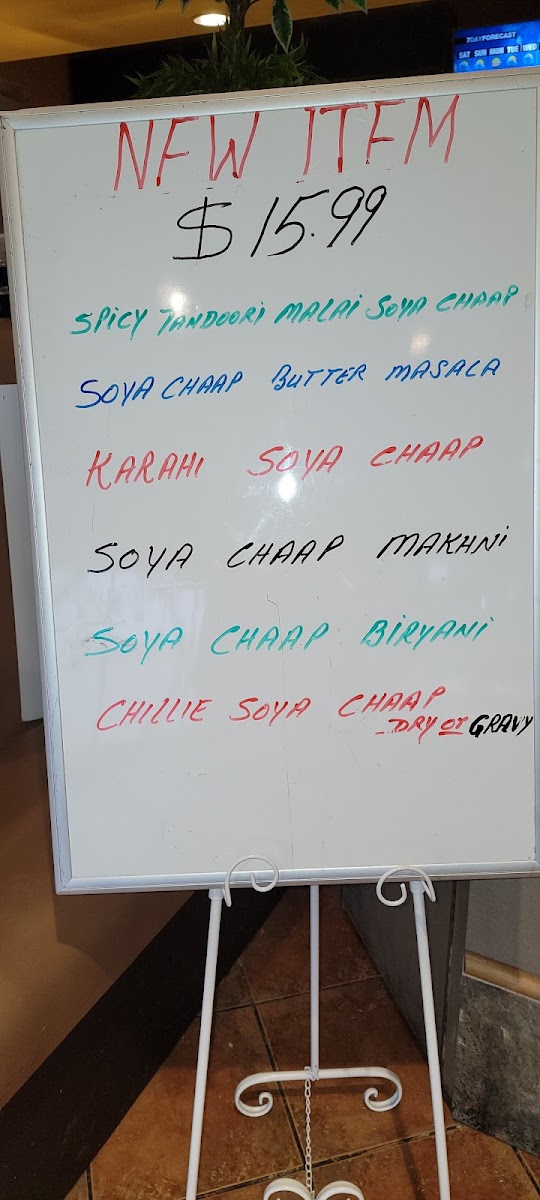 Kwality Fine Indian Cuisine Restaurant Photo Menu 8