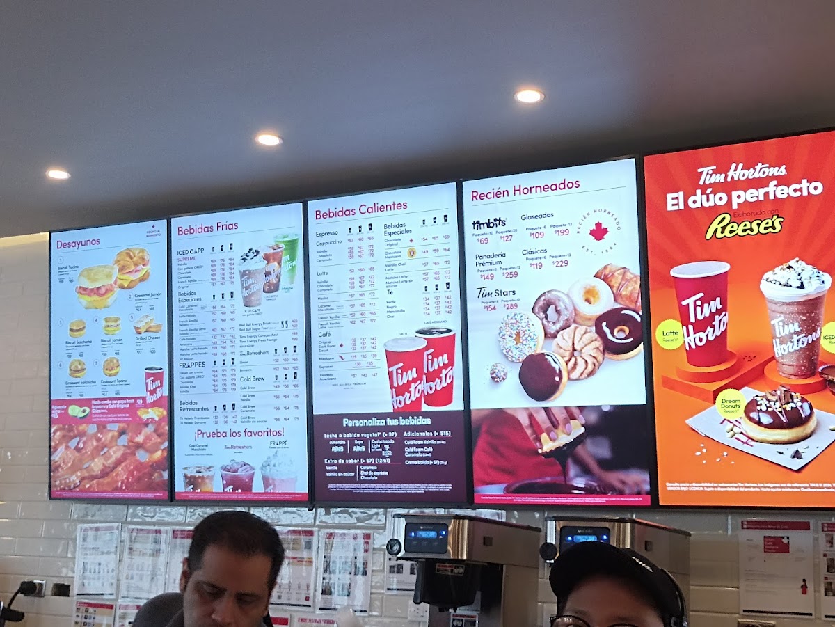 Tim Hortons - Altamira Photo Menu 2