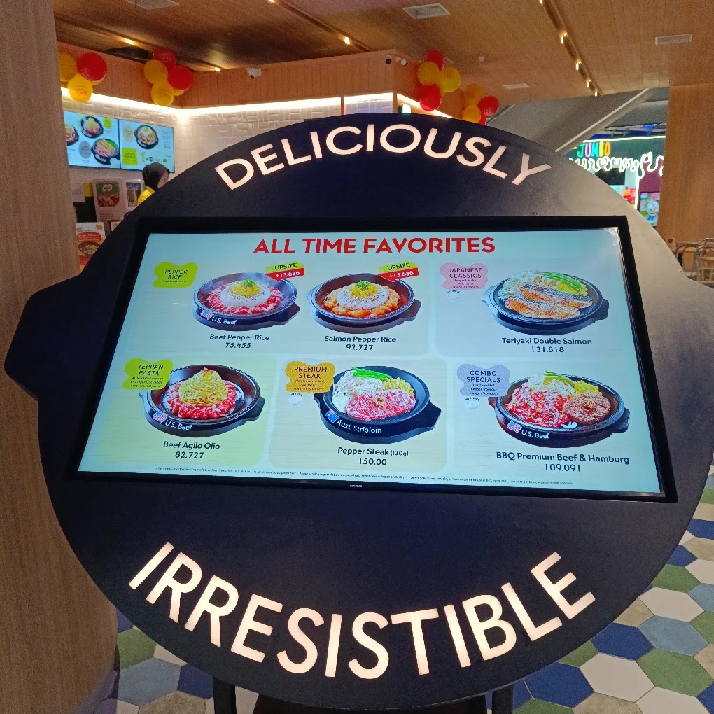 Pepper Lunch Living World Grand Wisata Bekasi Photo Menu 3