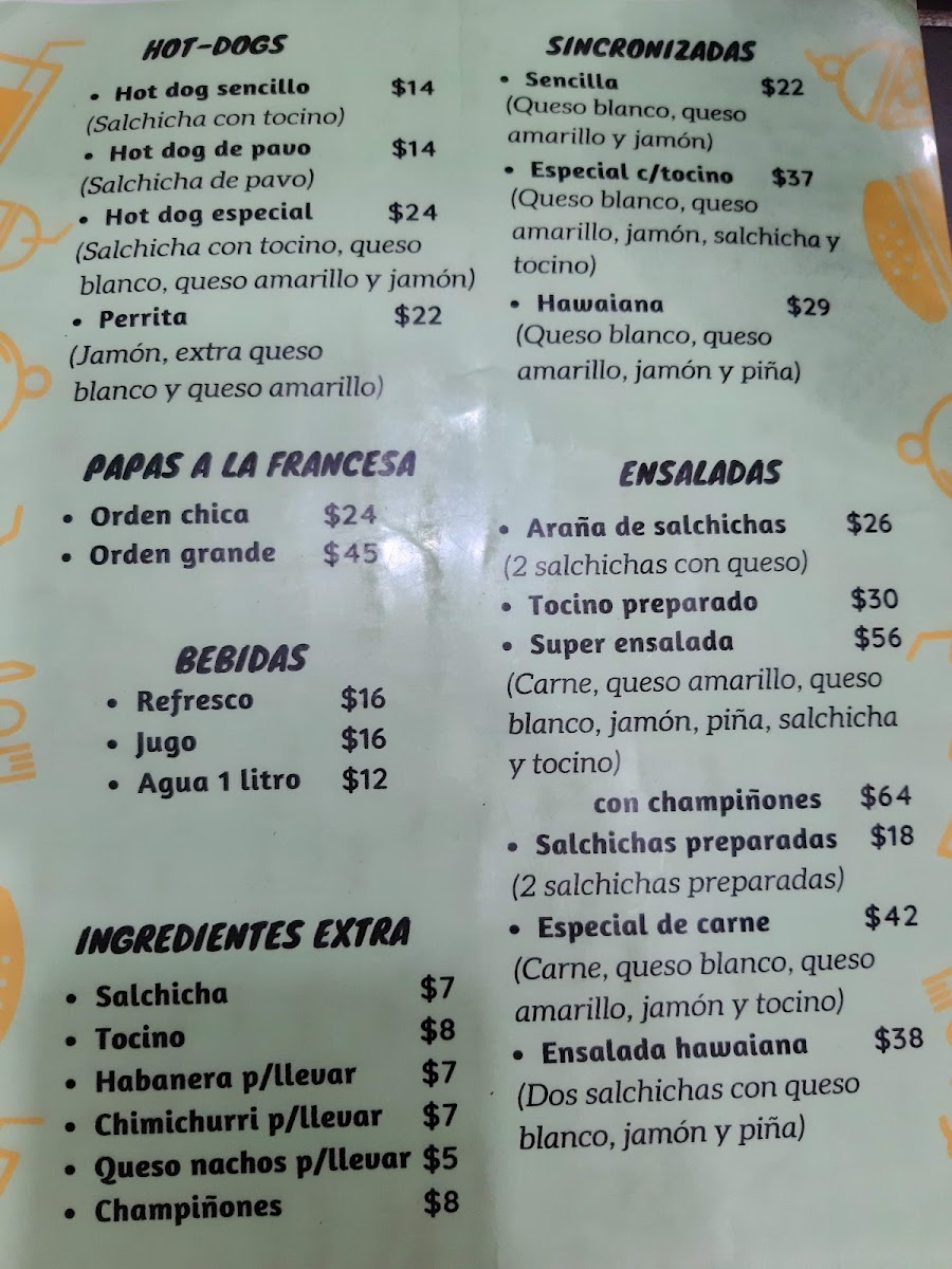 Javi's Burguer Photo Menu 5