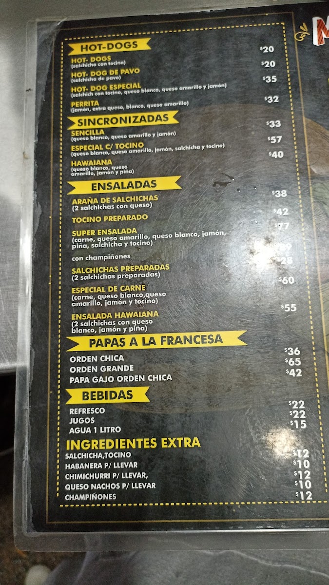 Javi's Burguer Photo Menu 7