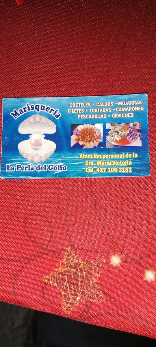 La Perla del Golfo Photo Menu 3