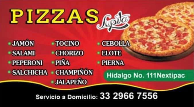 Pizzería Lupita Photo Menu 2