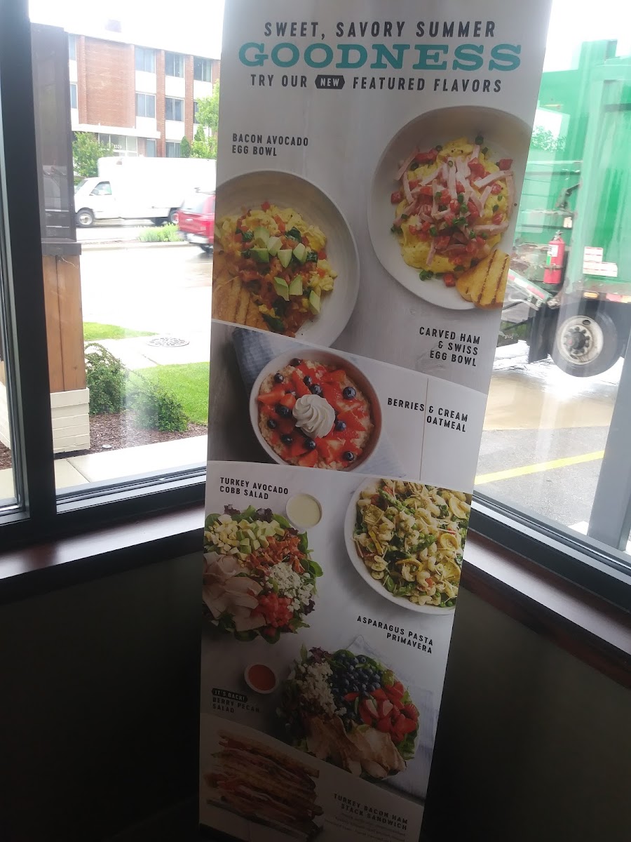 Corner Bakery Cafe Photo Menu 1
