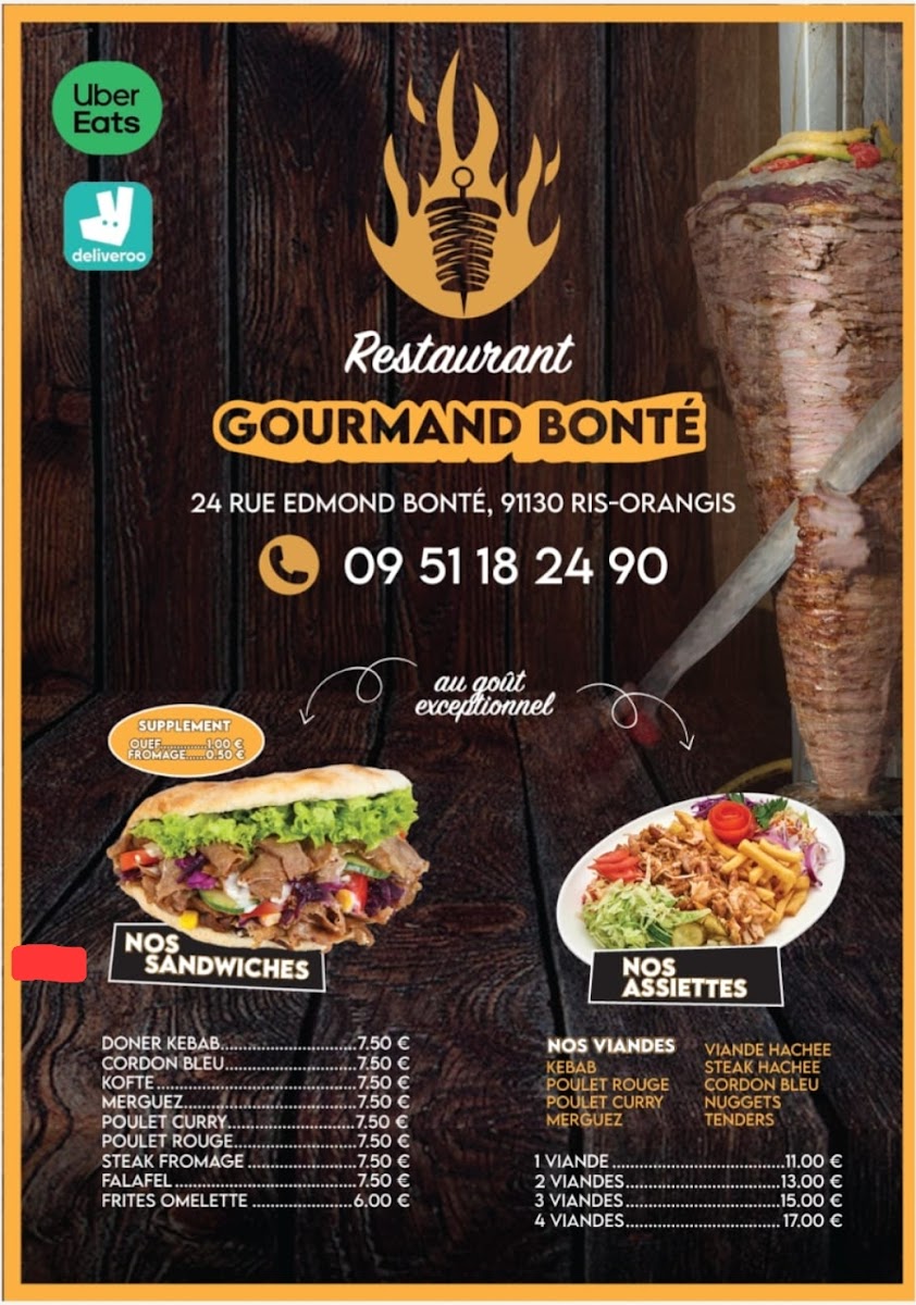 GOURMAND BONTE Photo Menu 2