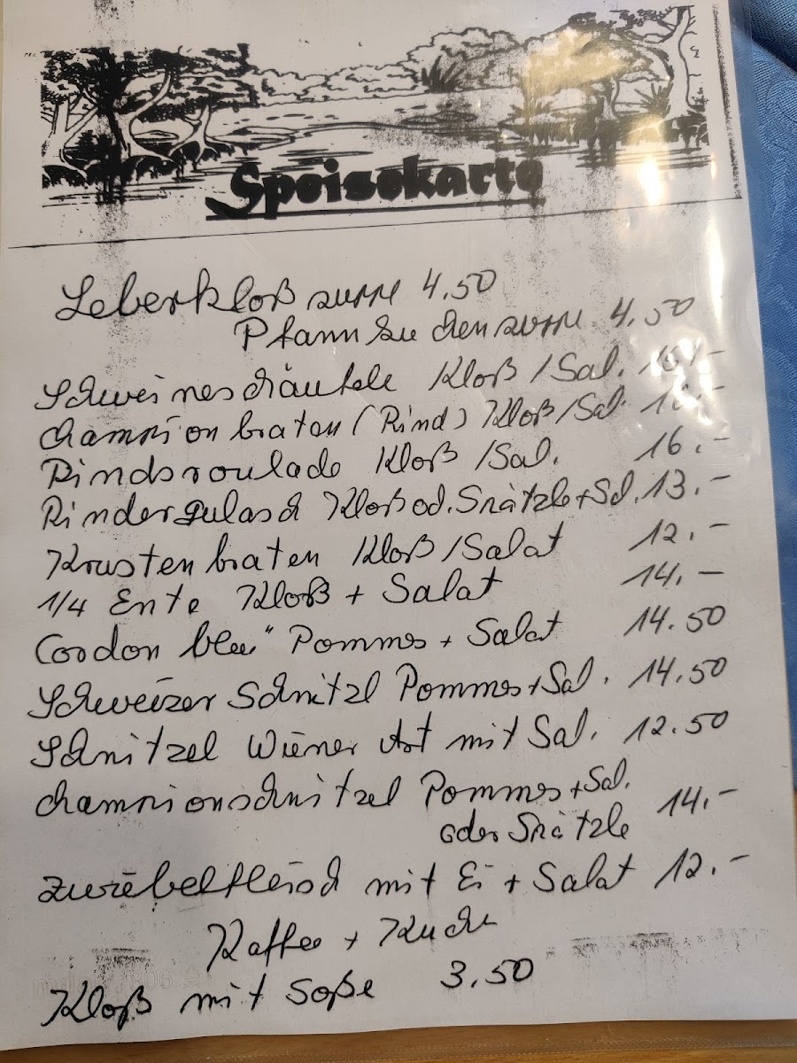 Gaststätte Am Wiesengrund Photo Menu 3