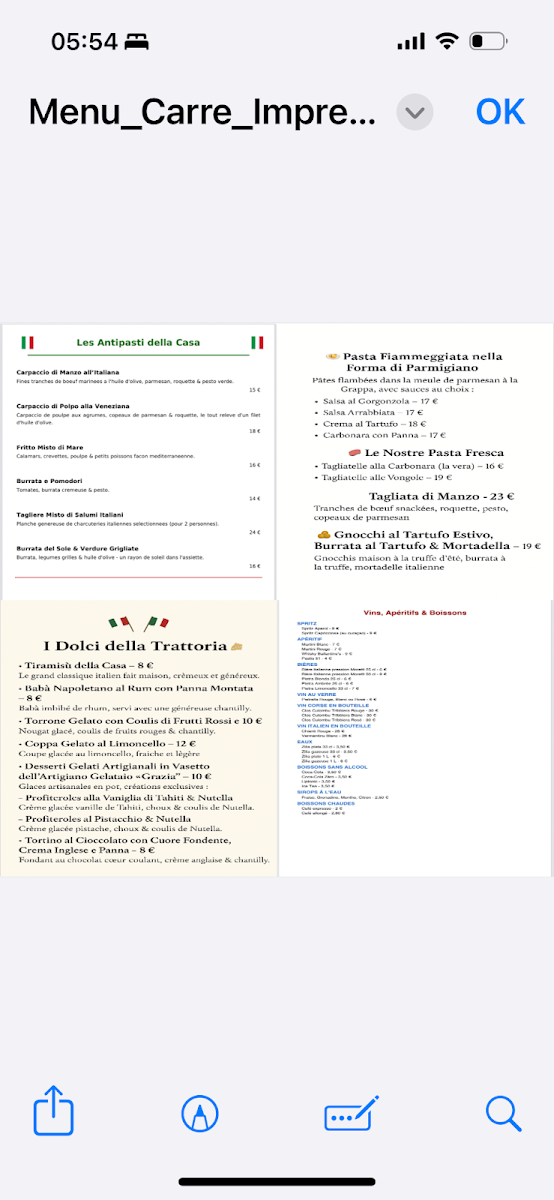 La Parmigiana della Madonna Photo Menu 1