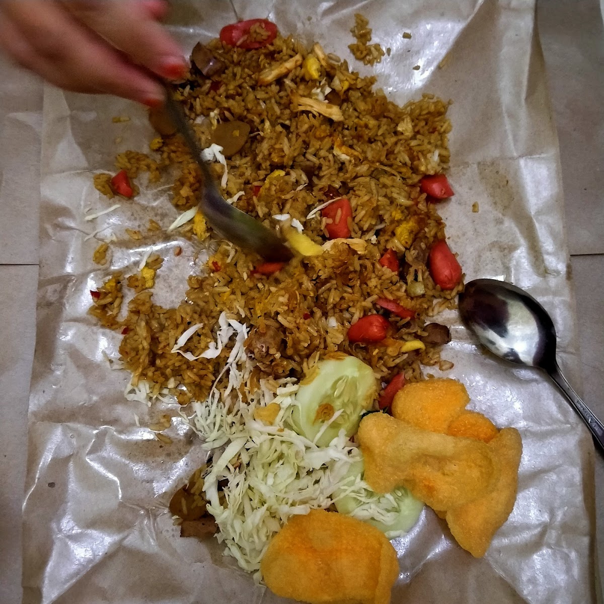 NASI GORENG PAK WAWES