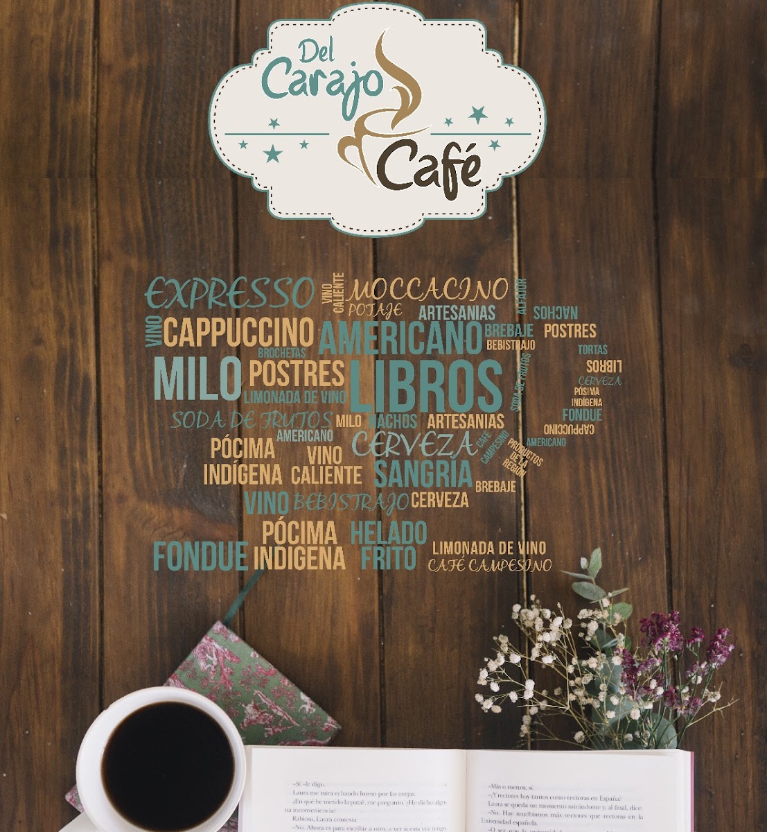 Café Del Carajo Photo Menu 2