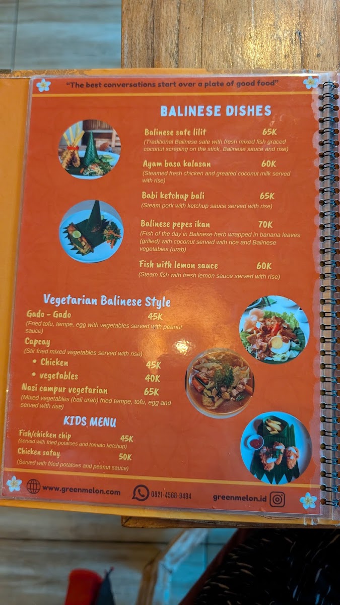 Green Melon Warung Photo Menu 10