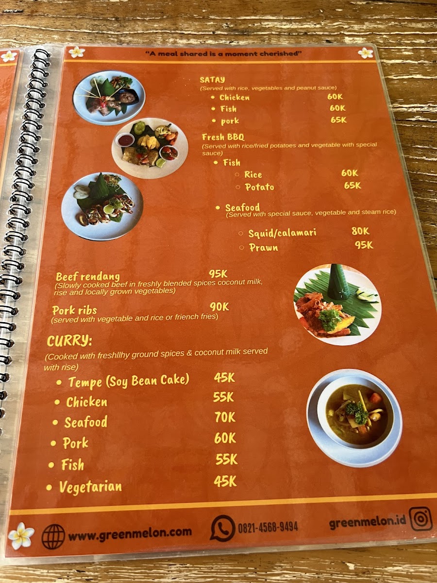 Green Melon Warung Photo Menu 4