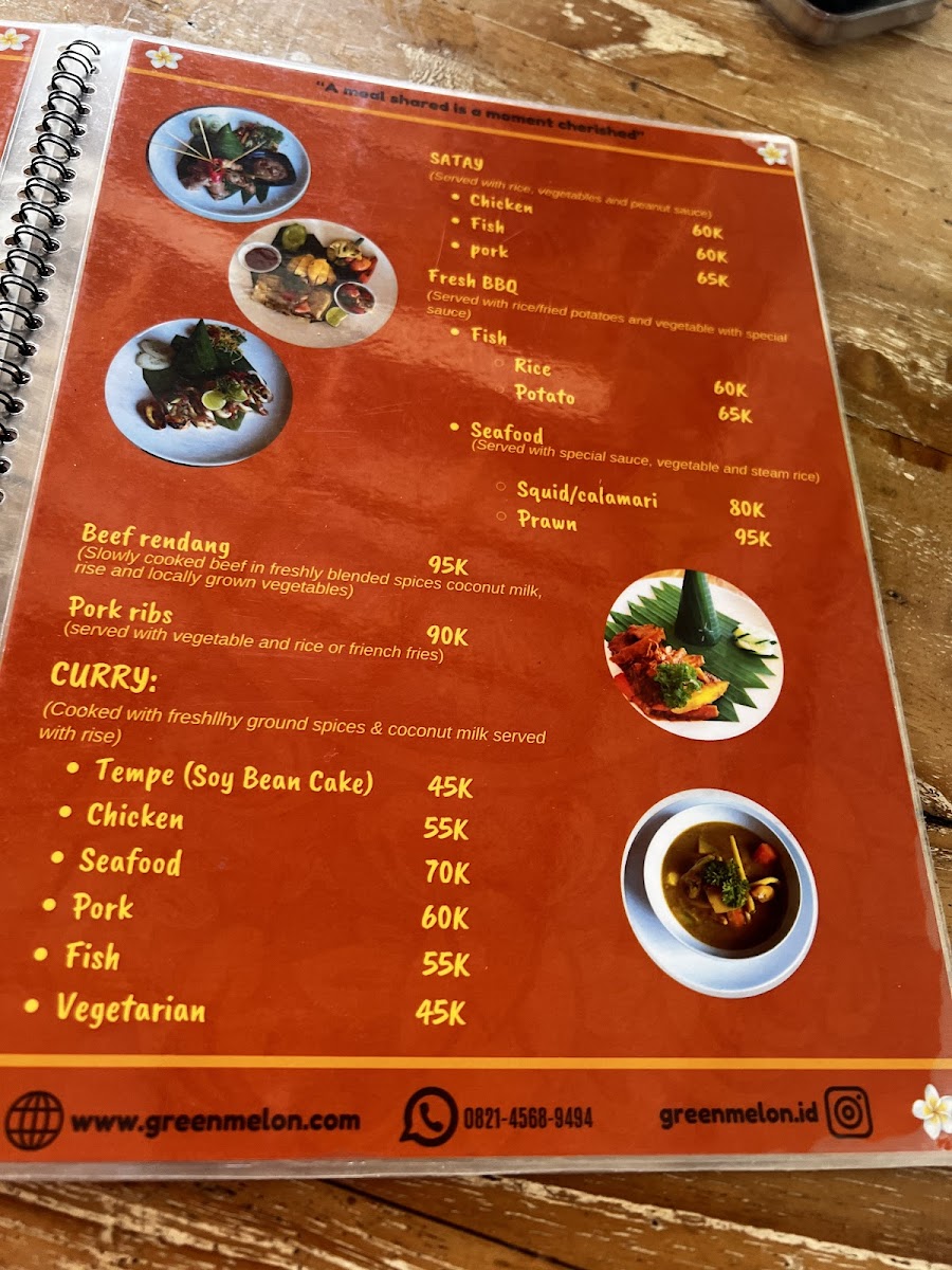 Green Melon Warung Photo Menu 7