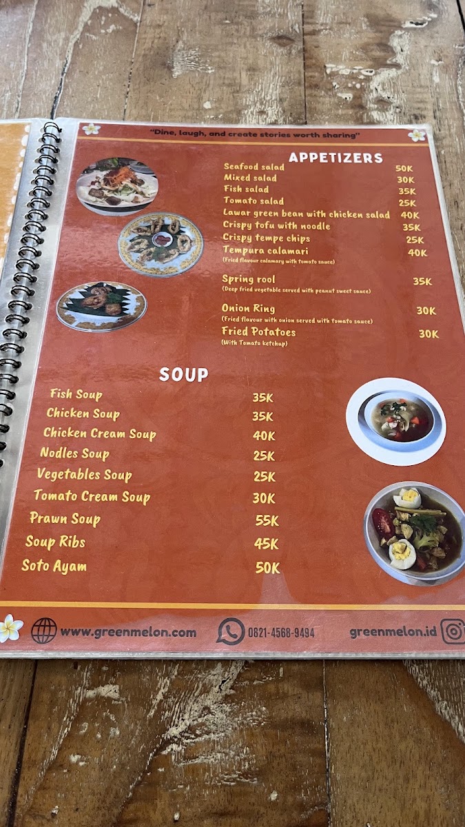 Green Melon Warung Photo Menu 9