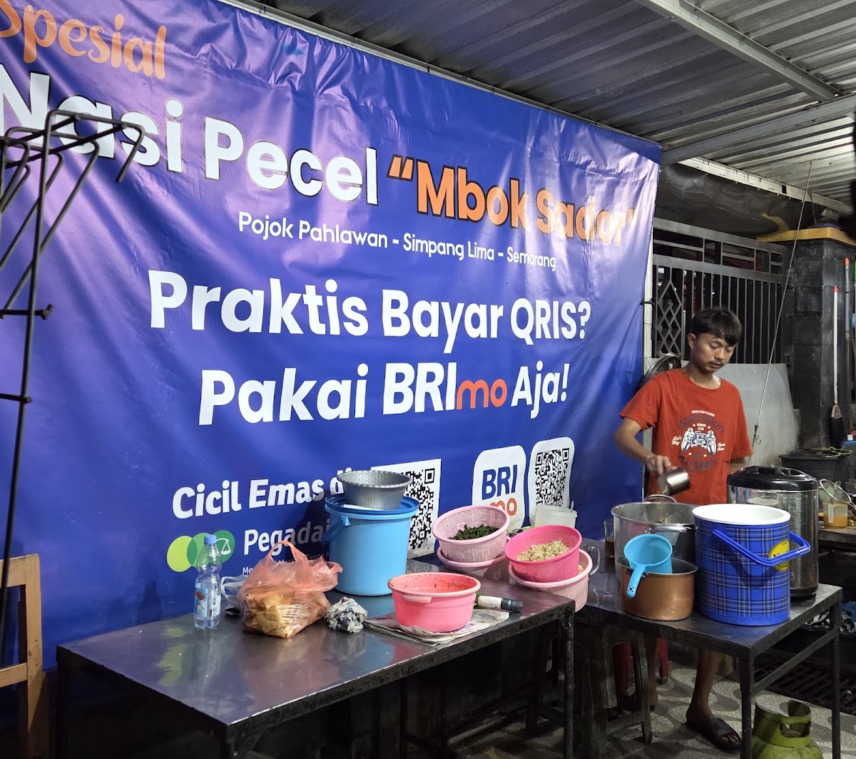 Nasi Pecel Mbok Sador Simpang Lima Photo 4