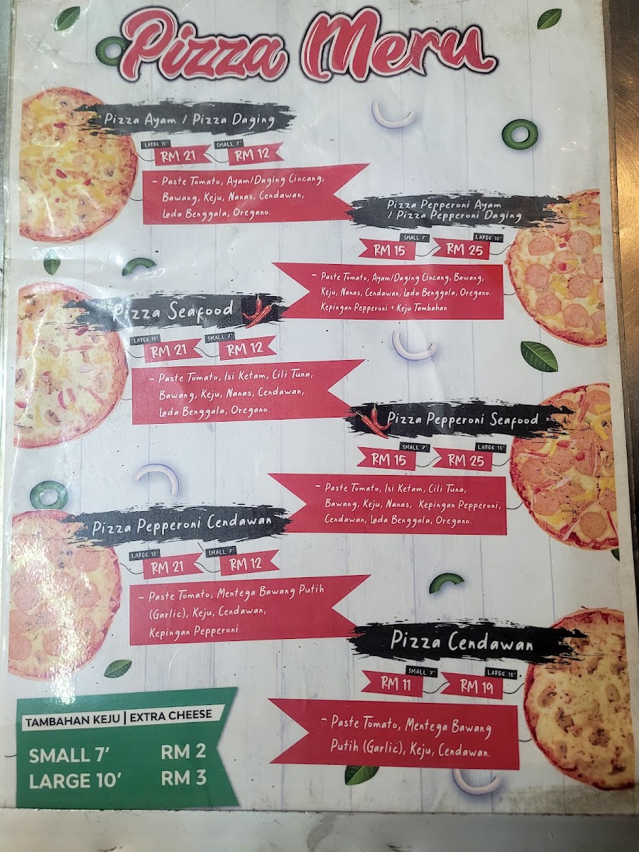 Pizza Meru HQ Photo Menu 1