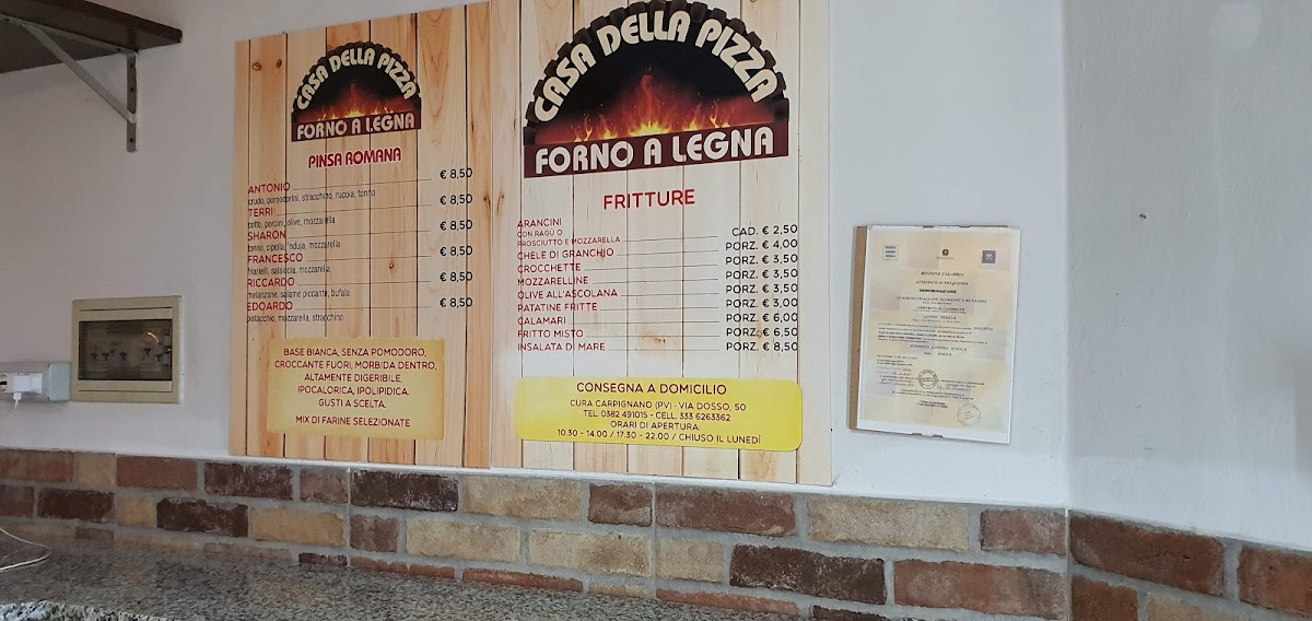 Casa della Pizza Photo Menu 4