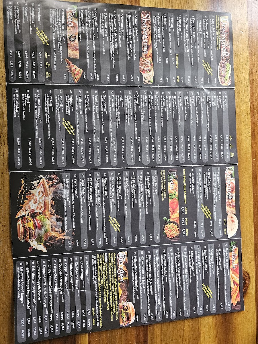 Majestro's Pizza & Döner Apolda Photo Menu 2