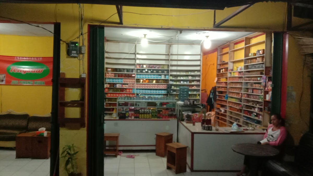 Warung jamu pinang muda