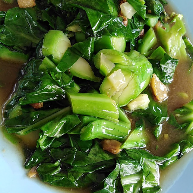 Stir Fried Kai Lan with Salted Fish