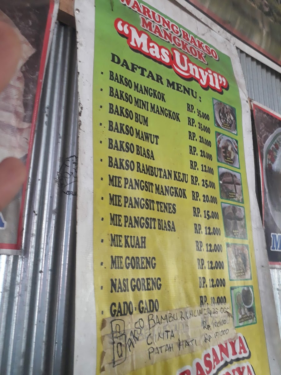 Bakso Mangkok Mas Unyil Photo Menu 5