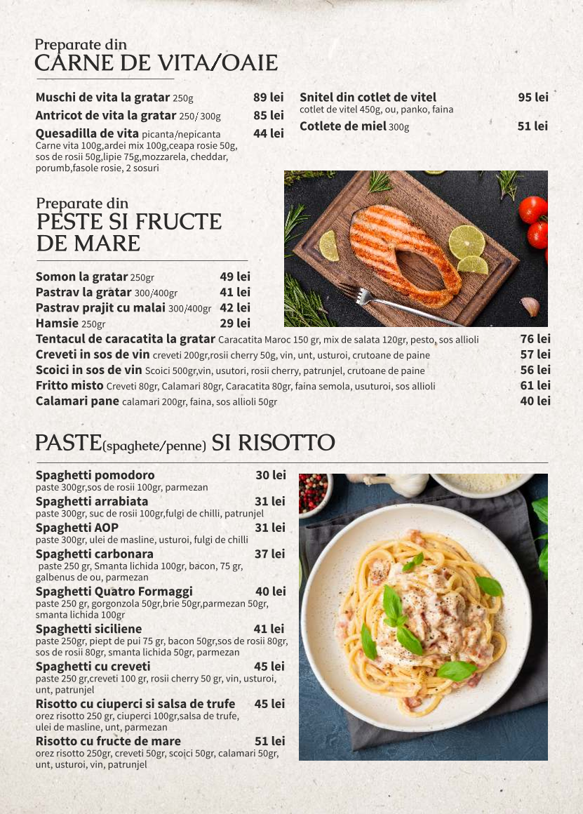 G&G Restaurant Photo Menu 2