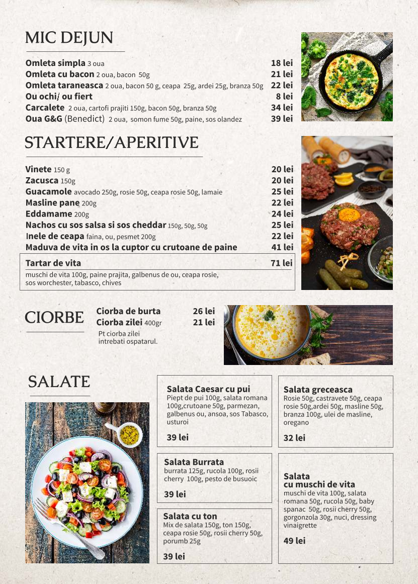 G&G Restaurant Photo Menu 3