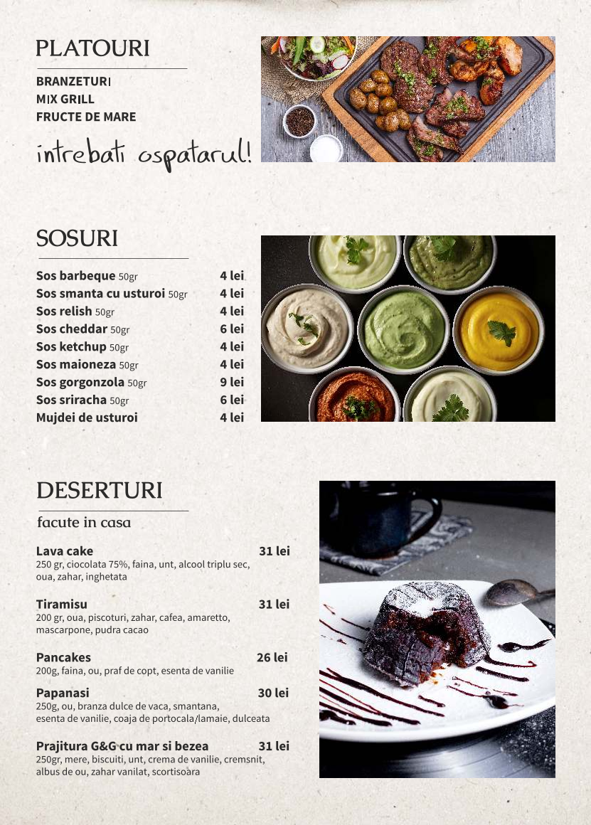 G&G Restaurant Photo Menu 5