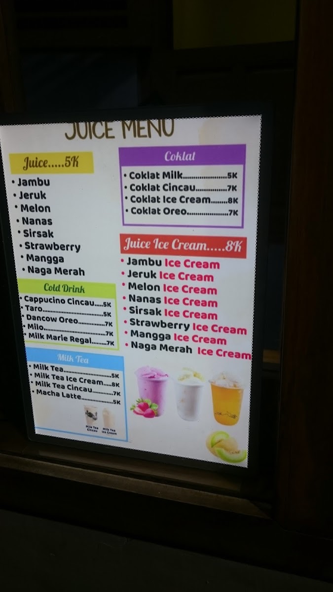 Asber 31 juice & Ice Cream Photo Menu 2