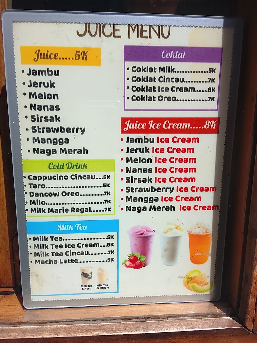 Asber 31 juice & Ice Cream Photo Menu 3