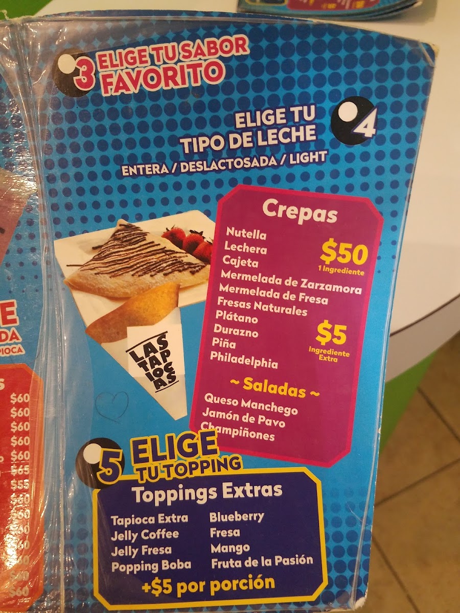 Las Tapiocas Photo Menu 6