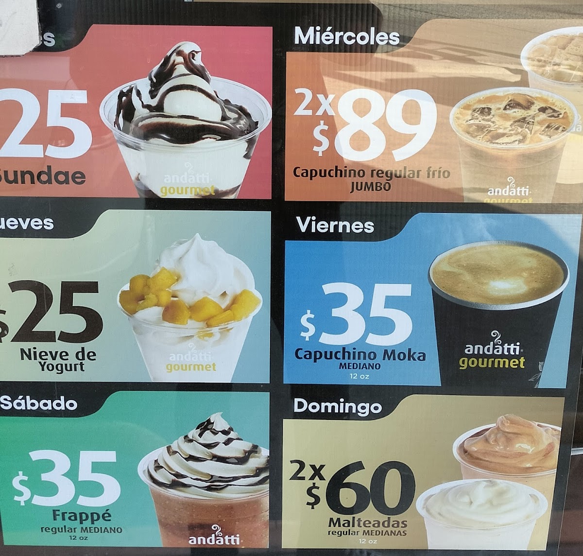 Café andatti Photo Menu 1