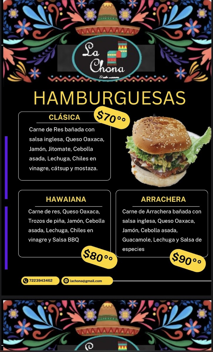 La Chona 'El Sabor Mexicano' Photo Menu 1