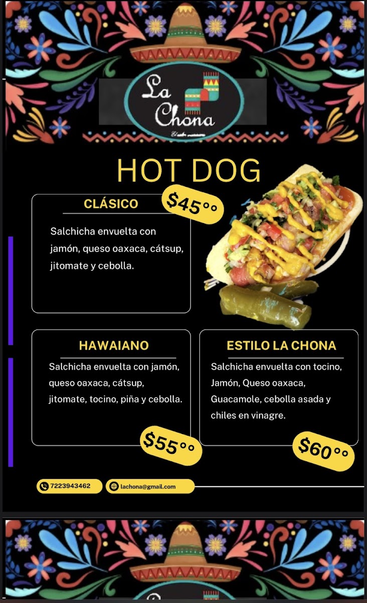 La Chona 'El Sabor Mexicano' Photo Menu 6