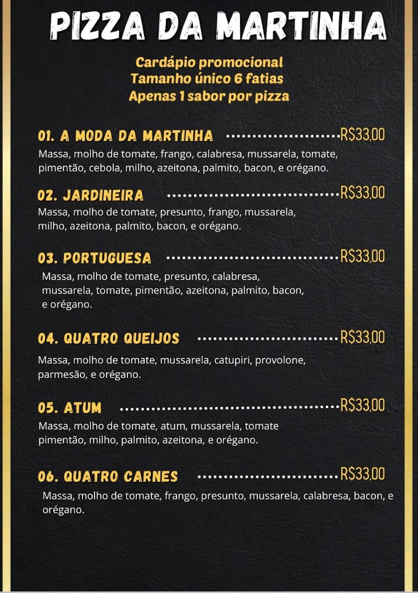 Pizza da Martinha Sao Vicente