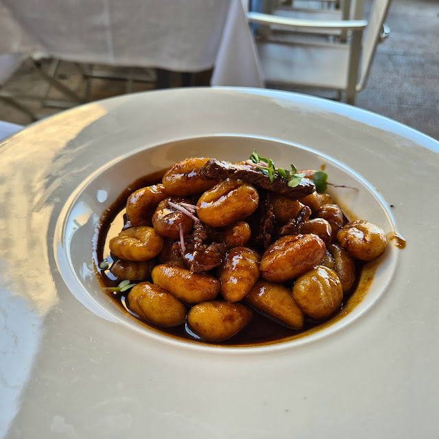 Gnocchi in Bourbon Sauce