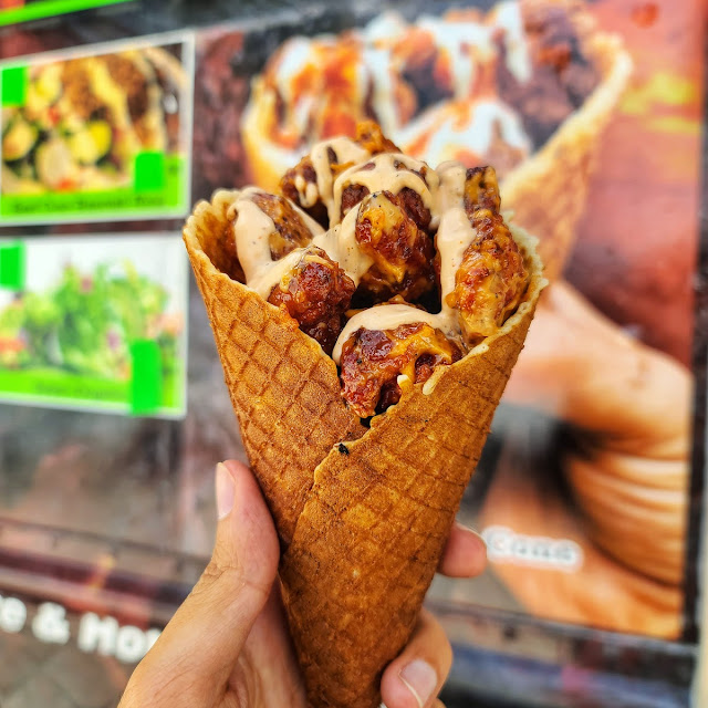Chicken Waffle Cone