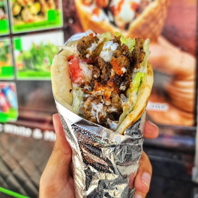 Gyro Wrap Lamb Beef Chicken or Falafel