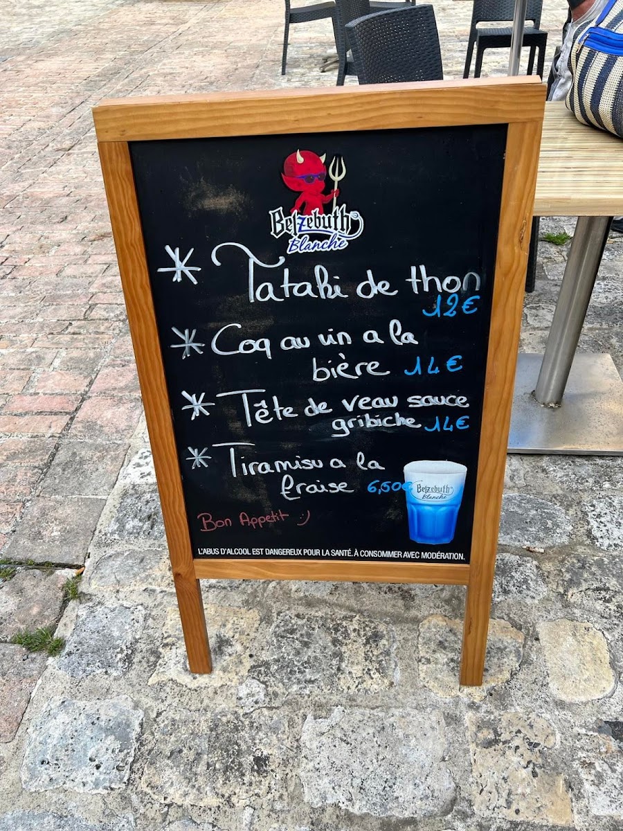 RESTAURANT LA FONTAINE SARLAT Photo Menu 1