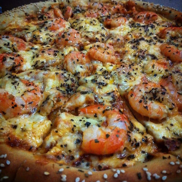 Pizza Camarones