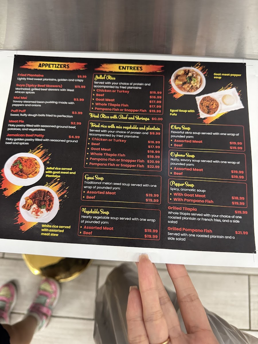 Kess Kitchen African Cuisine Photo Menu 1