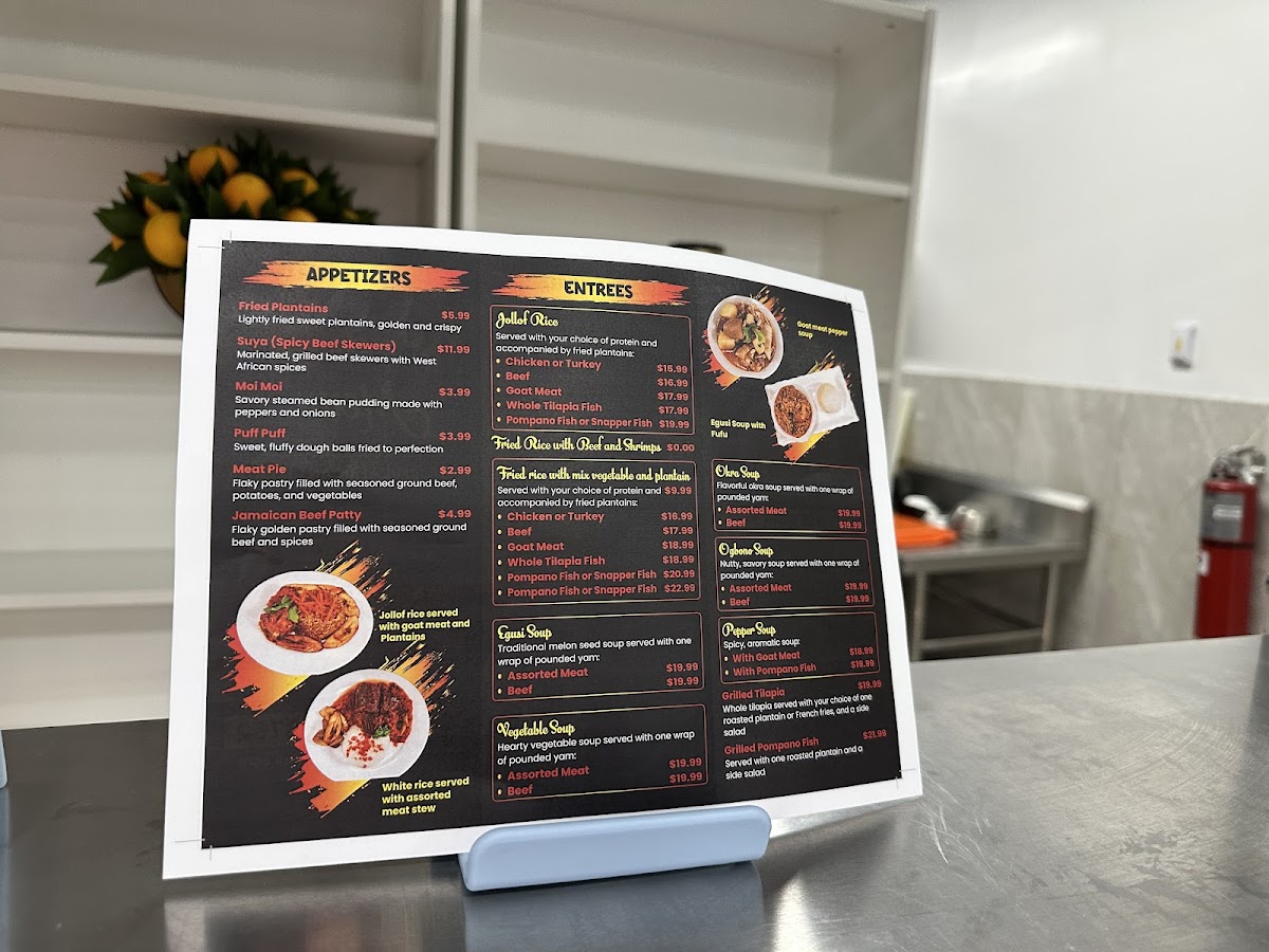 Kess Kitchen African Cuisine Photo Menu 3