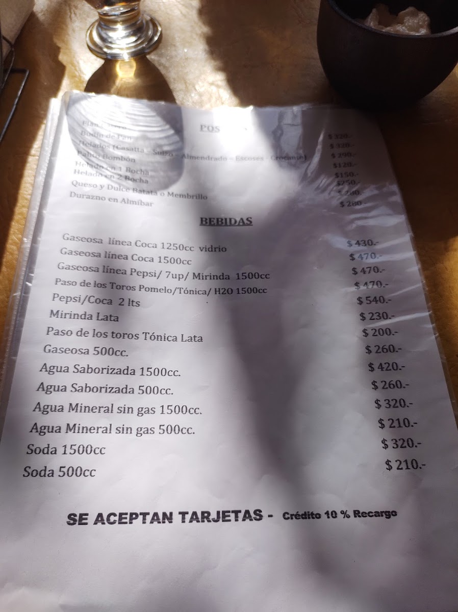 Parrilla Santa Cecilia Photo Menu 2