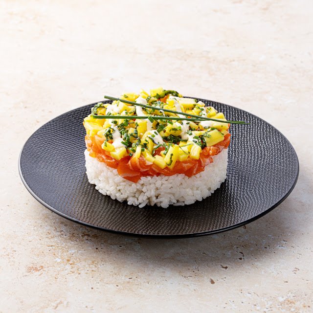 Tartare Saumon Mangue