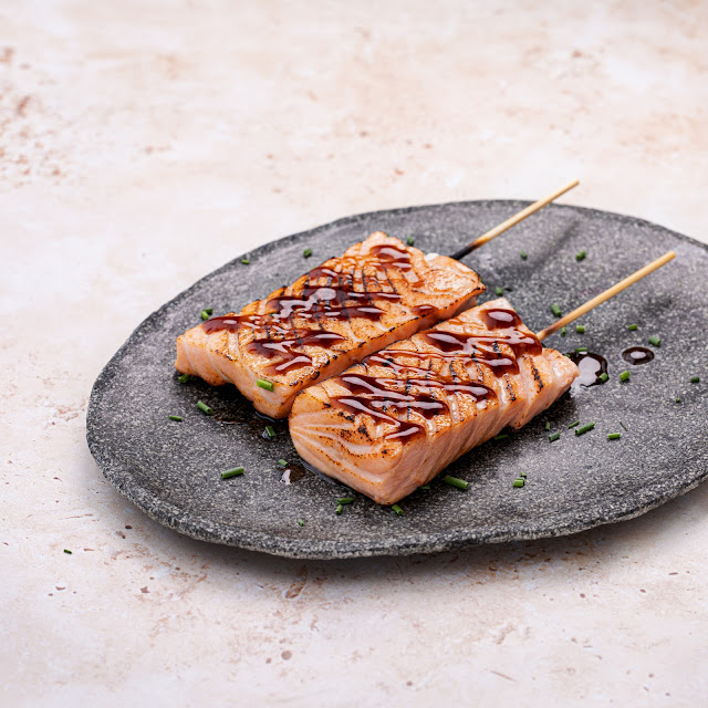 Yakitori Saumon 2 Pièces